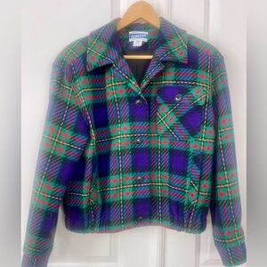 VTG 100% Wool Pendleton Knockabouts Jacket